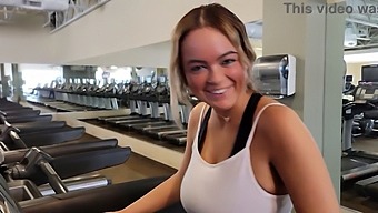 Alexis Kay'S Massive Breasts And Natural Assets Get Noticed At The Gym And Rewarded With A Creampie