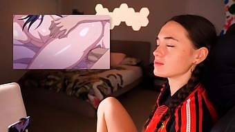 Busty Babe'S Anime Hentai Masturbation Session In High Definition.