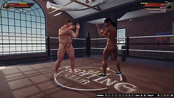 Ethan And Dela Battle In A 3d Nude Fight