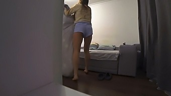 Cheating Wife Gets Caught In The Act By Her Husband At Home