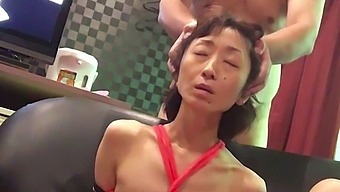 Miyuki'S Humiliating Playtime: Japanese Beauty Tied Up On Sofa In Hotel