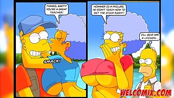 Experience The Ultimate Cartoon Fantasy With Simpson'S Hentai And The Hottest Animated Assets!