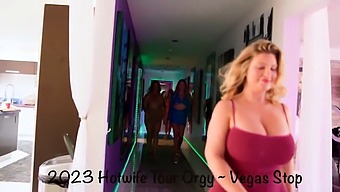 A Group Of Hotwives Indulge In A Wild Orgy In Las Vegas With Multiple Cocks