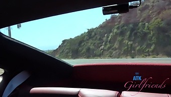 Pov Video Of Summer Vixen'S Wild Ride And Oral Skills In A Car