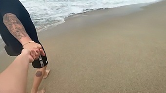 I Get Paid By A Stranger To Have Sex And Receive His Ejaculation On The Beach