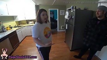 Teen Babysitter With An Alternative Style Has Sex And Ejaculates Inside A Young Plus-Sized Woman