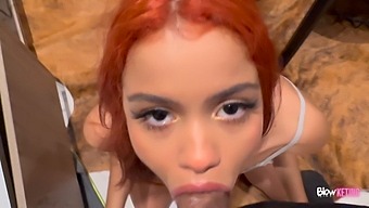 Candy Jars Trades Her Red Hair For A Big Dick From Mkt In Hd Video