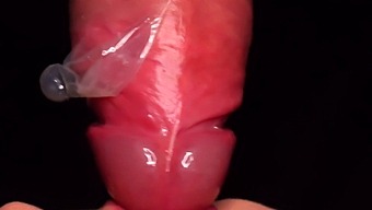 Intense Oral Sex With Condom Removal And Mouthful Of Cum