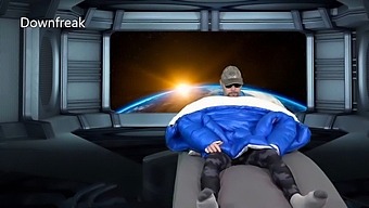 Canadian Bayan Wears Puffer Jacket In Space In Orbiting Planet Earth, Episode 2