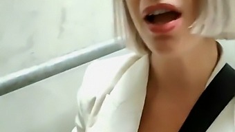 A Mature Woman Finds A Young Man In A Shopping Mall For Anal Sex