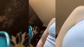 White Teen Moans As She'S Dominated In Doggy Style